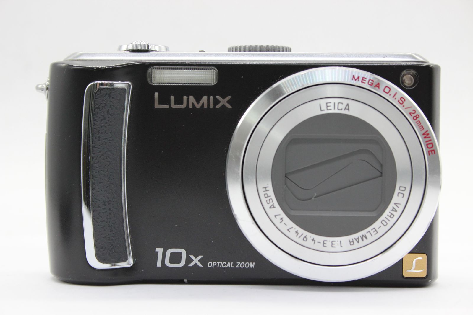 【返品保証】 パナソニック Panasonic LUMIX DMC-TZ5 ブラック 10x バッテリー付き コンパクトデジタルカメラ s5785