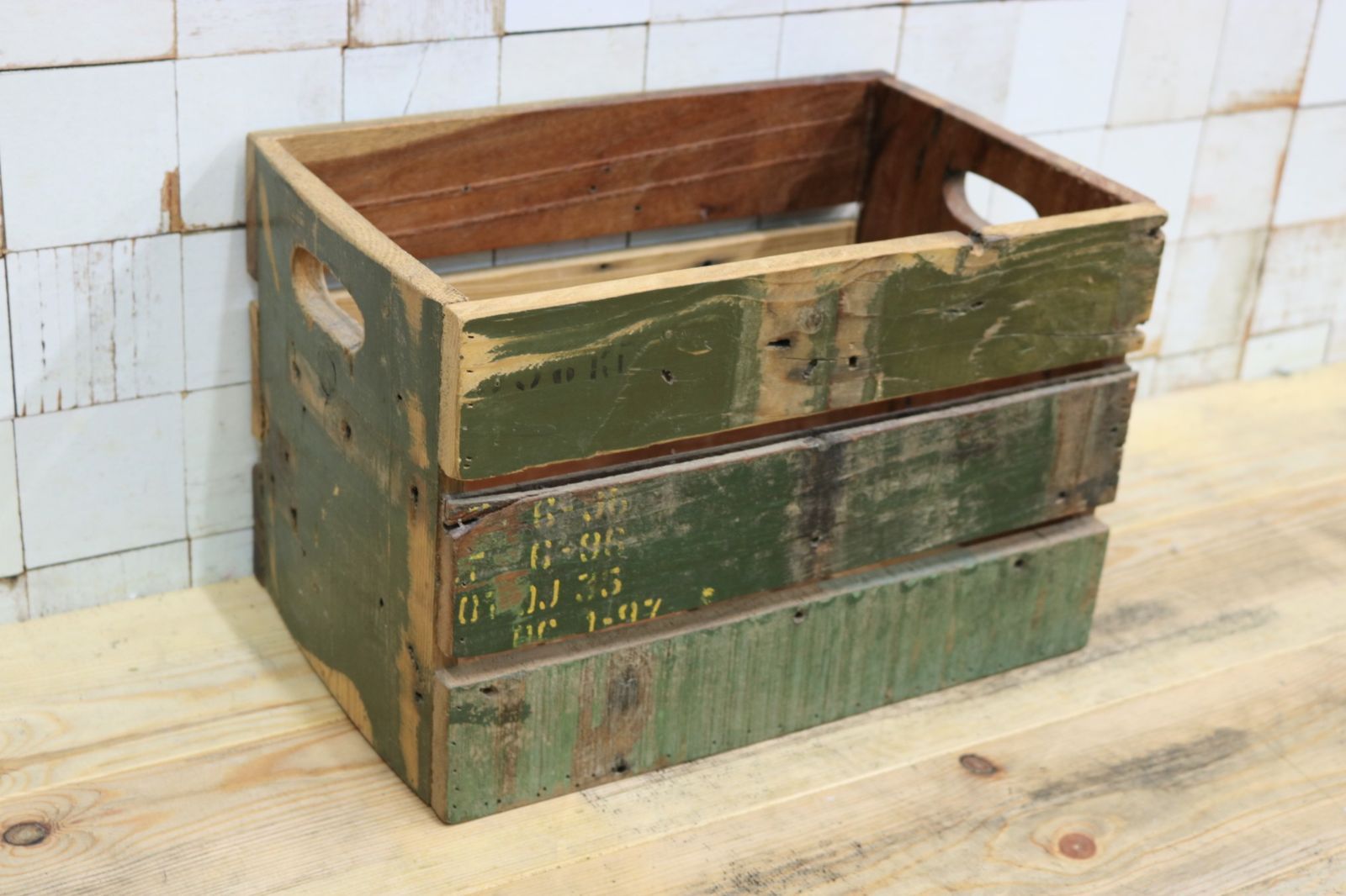 人気アイテムお得に購入！ GMGT228B journal standard furniture ジャーナル ファニチャー ドリューボックス 木箱 ウッドボックス ヴィンテージ 什器 毎日新作アイテム入荷中！