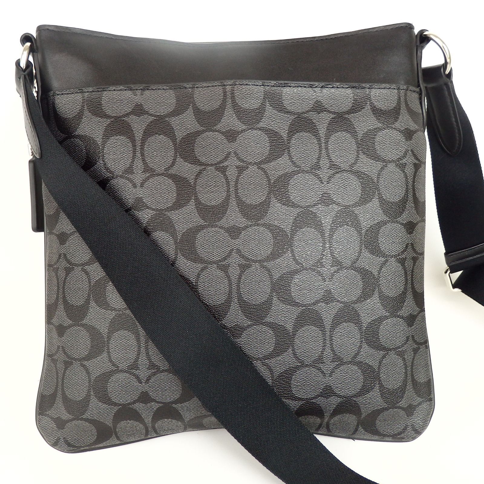 極美品 COACH バックパック トラックバッグ シグネチャー レザー PVC 楽天市場】コーチ COACH バッグ ショルダーバッグ F54787 54787