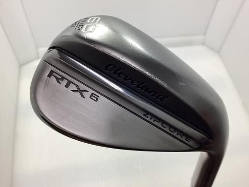 クリーブランド Cleveland RTX-6 ZIPCORE ブラックサテン 60°|10° MID ウェッジ WG Dynamic G フレックスS メンズ 男性用 右利き 右用 Cランク ゴルフクラブ