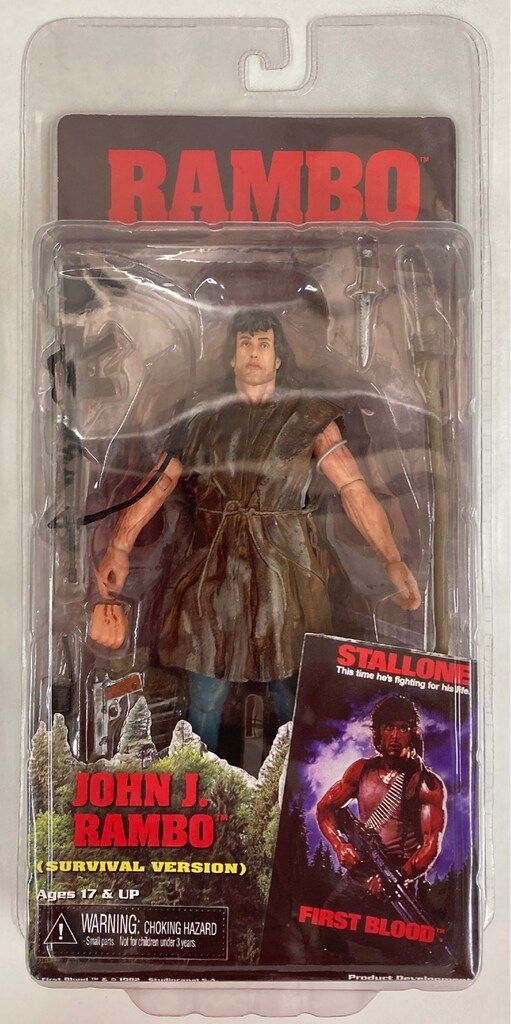 ネカ　ランボー　サバイバルバージョン ネカ ランボー サバイバルバージョン/NECA FIRST BOOD RAMBO