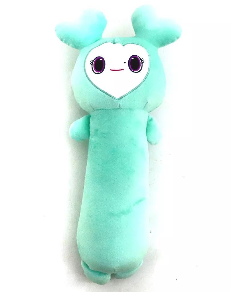 中古】ぬいぐるみ ミブリー(緑青) のびふにゃBIGぬいぐるみ