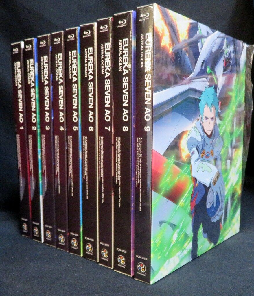 エウレカセブンAO 初回限定版Blu-ray（見本品）全9巻セット エウレカセブンAO 全9巻セット - メルカリ