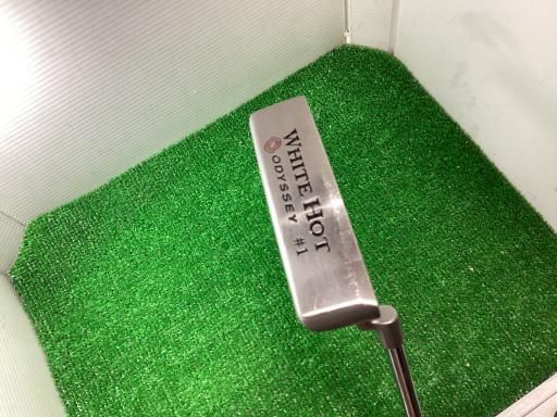 オデッセイ WHITE HOT 1 34インチ パター PT スチール フレックスその他 メンズ 男性用 右利き 右用 Dランク ゴルフクラブ