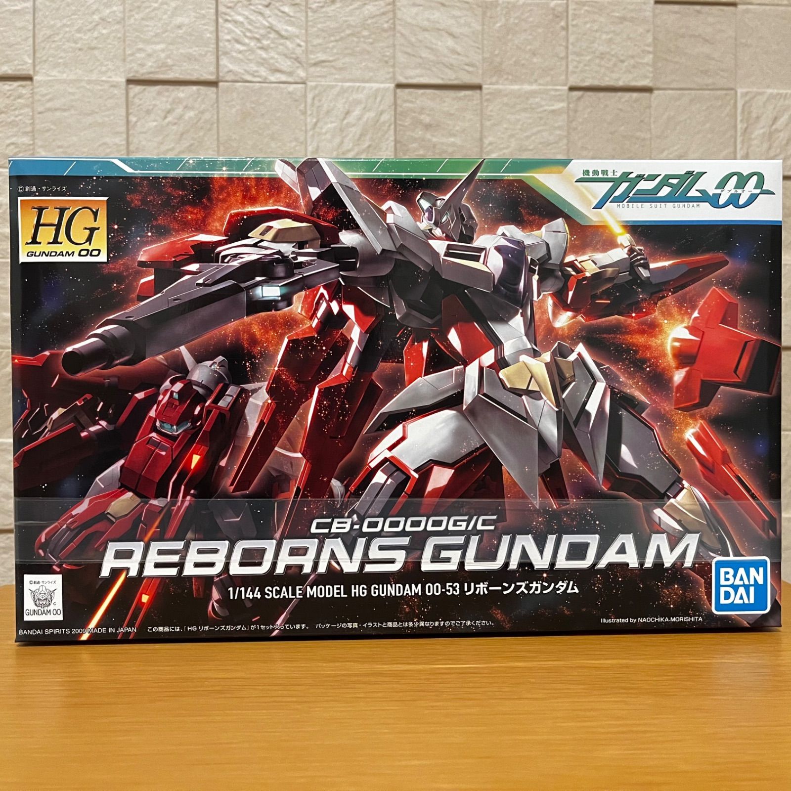 ガンプラ(HGオーガンダム[ACD型]、リボーンズガンダム、RG 00ライザー 