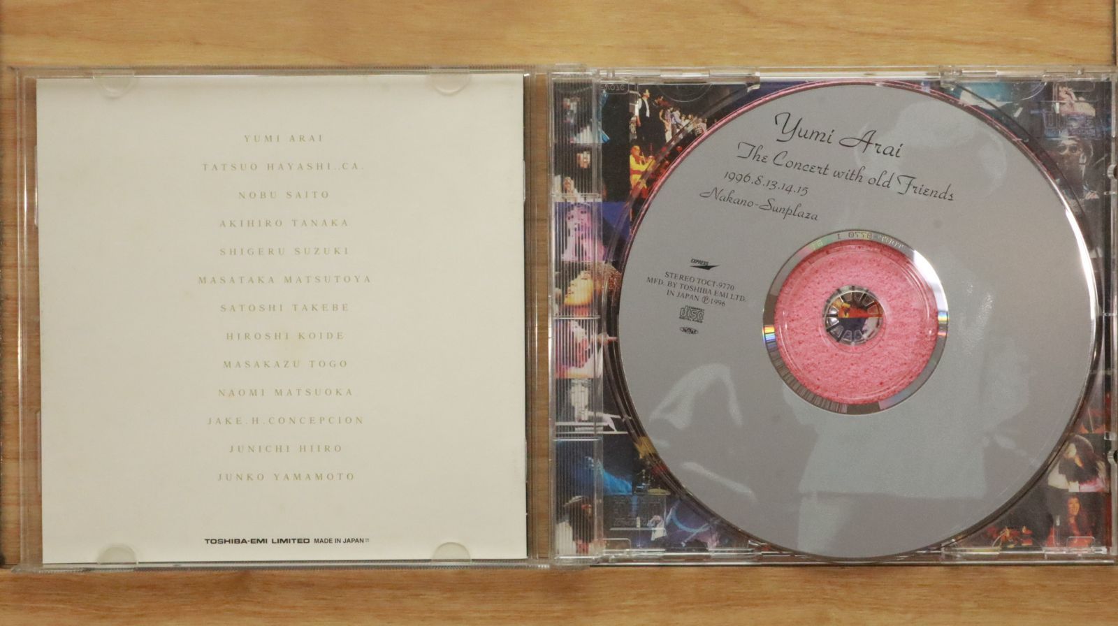 国内盤CD☆松任谷由実/Yumi Matsutoya□ Yumi Arai The Concert