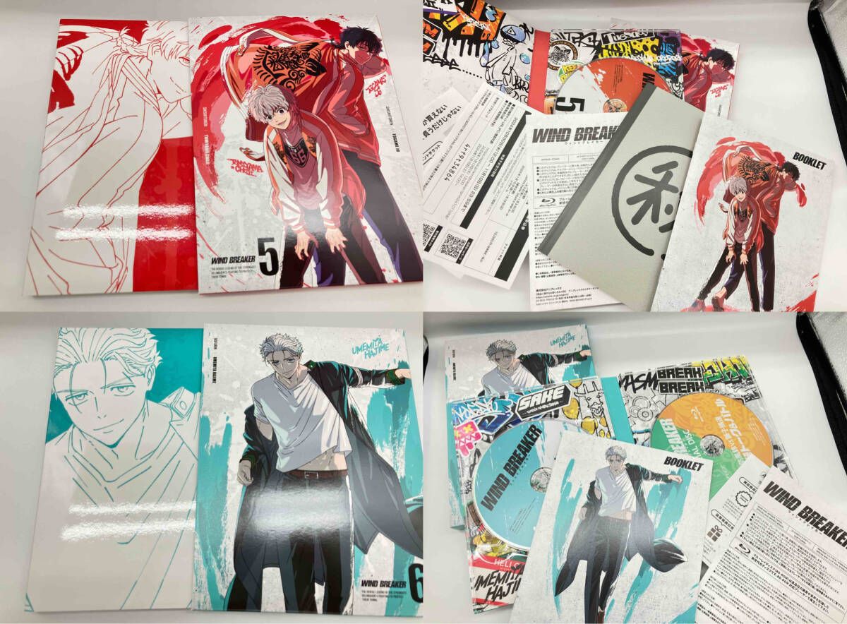 ブルーレイ 【Blu-ray】[全6巻セット]WIND BREAKER 1~6(完全生産限定版)
