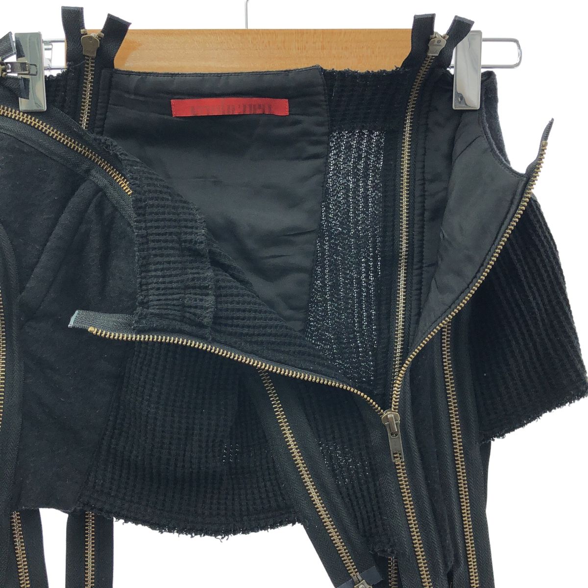 美品】 mukcyen / ムッシャン | 2024AW | 7ZIPPERS WAFFLE PADDED MINI  