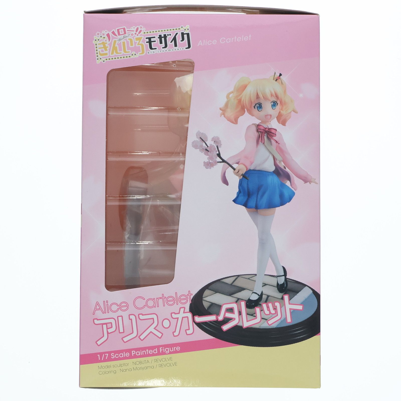 ハロー！！きんいろモザイク アリス・カータレット リボルブ 完成品フィギュア ハロー！！きんいろモザイク アリス・カータレット 1/7 完成品