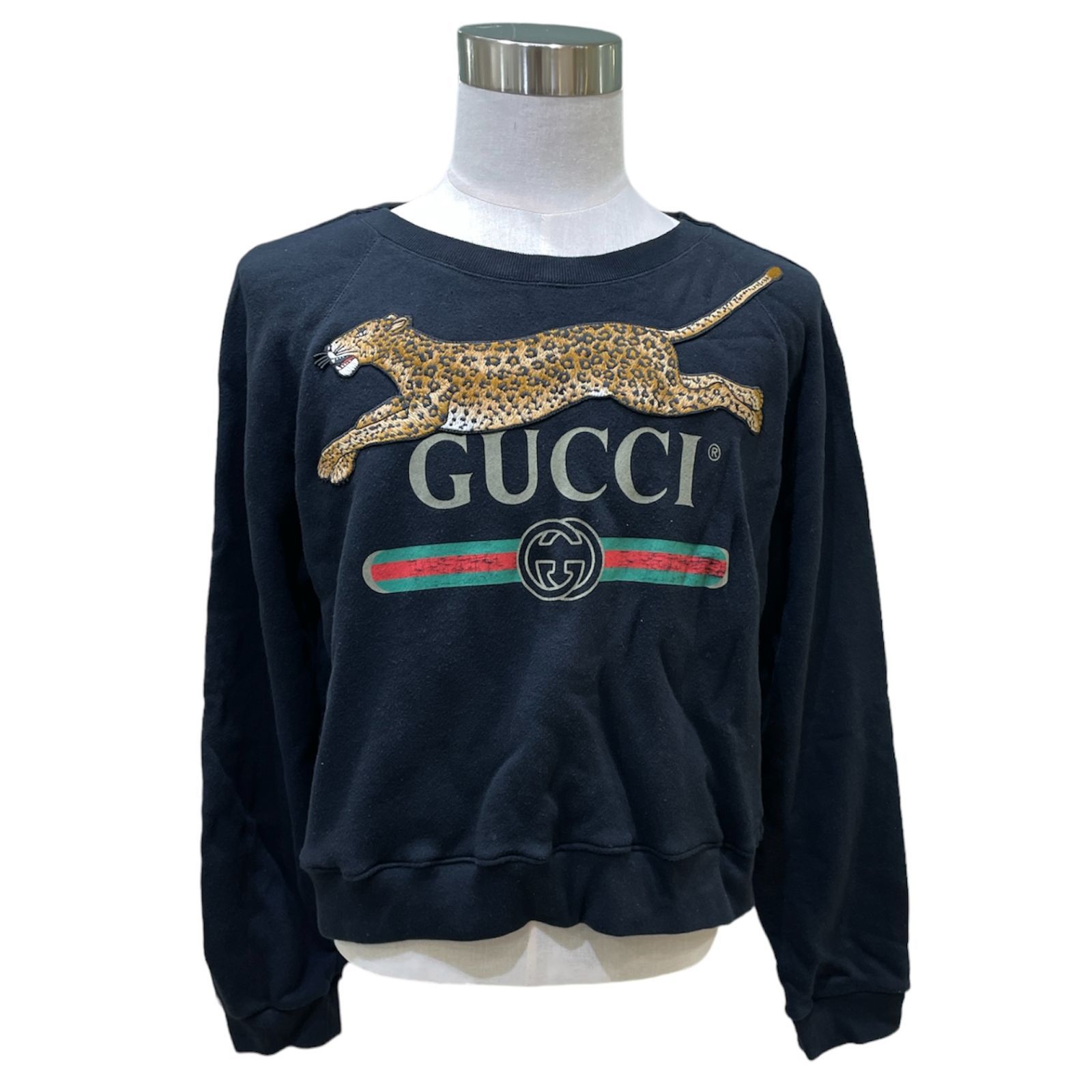θ GUCCI メンズ ジャガー スウェット 表記サイズ L 527743 箱付き 