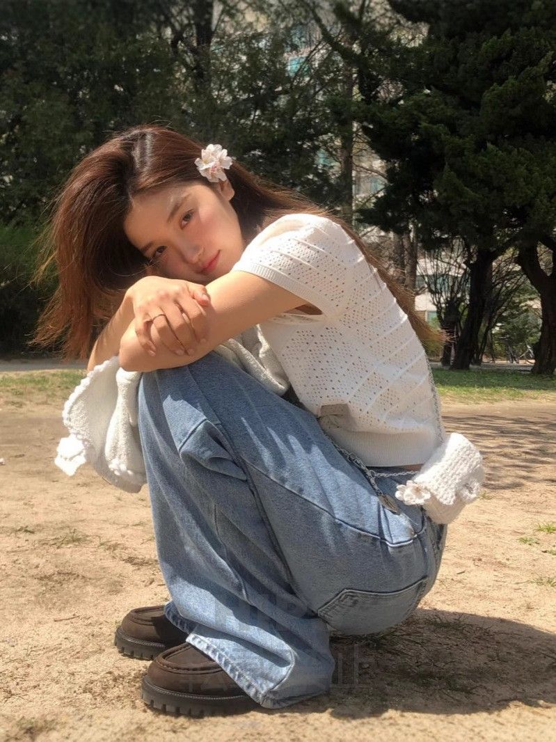 丸ネック半袖 夏のきれいめ