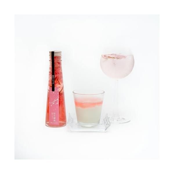 さくら 桜 シロップ 160ml x 1個 桜のコンフィチュール 50g x