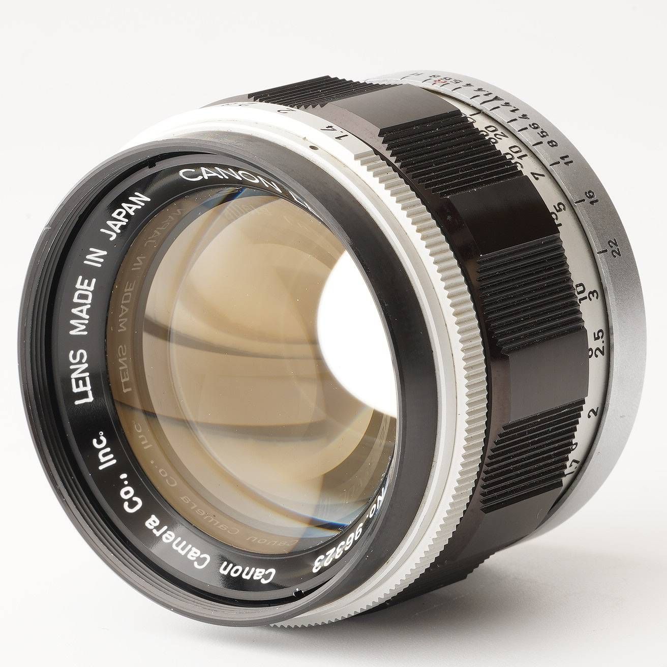 キヤノン Canon 50mm F1.4 ライカ L39マウント キヤノン Canon 50mm F1.4 ライカ L39マウント 【公式通販】