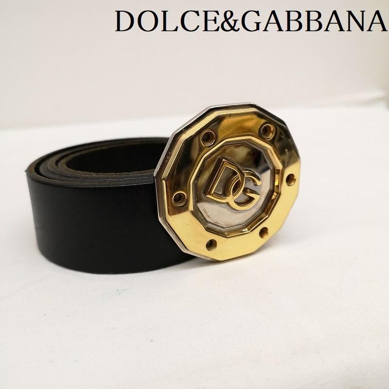 DOLCE&GABBANA ドルチェアンドガッバーナ ベルト・バックル DG