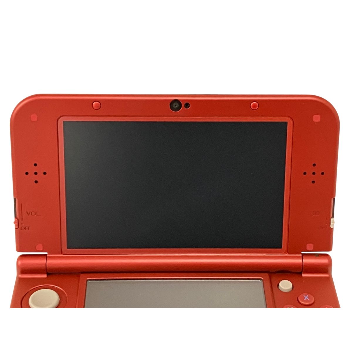 7-040【美品】Newニンテンドー3DS LL メタリックレッド 下IPS 美品 Newニンテンドー3DS LL メタリックレッド 7-040【美品】New