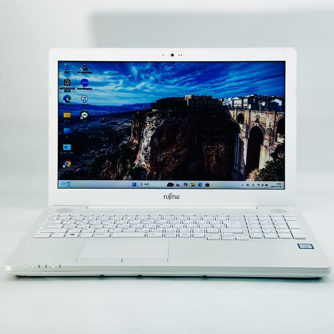 富士通 LIFEBOOK AH50|D2 2019年式 Corei7 32GB ノートパソコン Windows11 オフィス付き