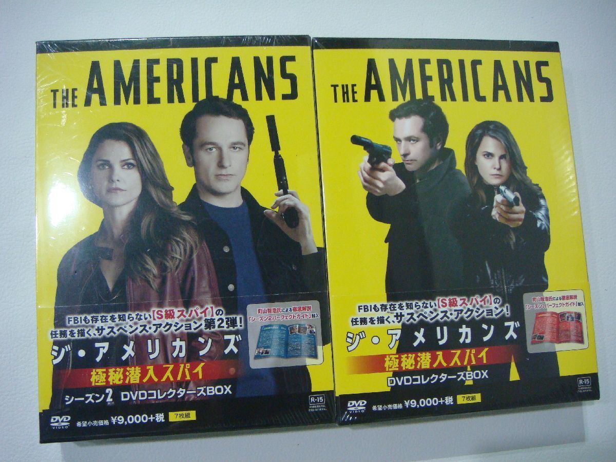 MB/B14M 未開封新品 DVD-BOX ジ・アメリカンズ 極秘潜入スパイ 7枚組 シーズン1