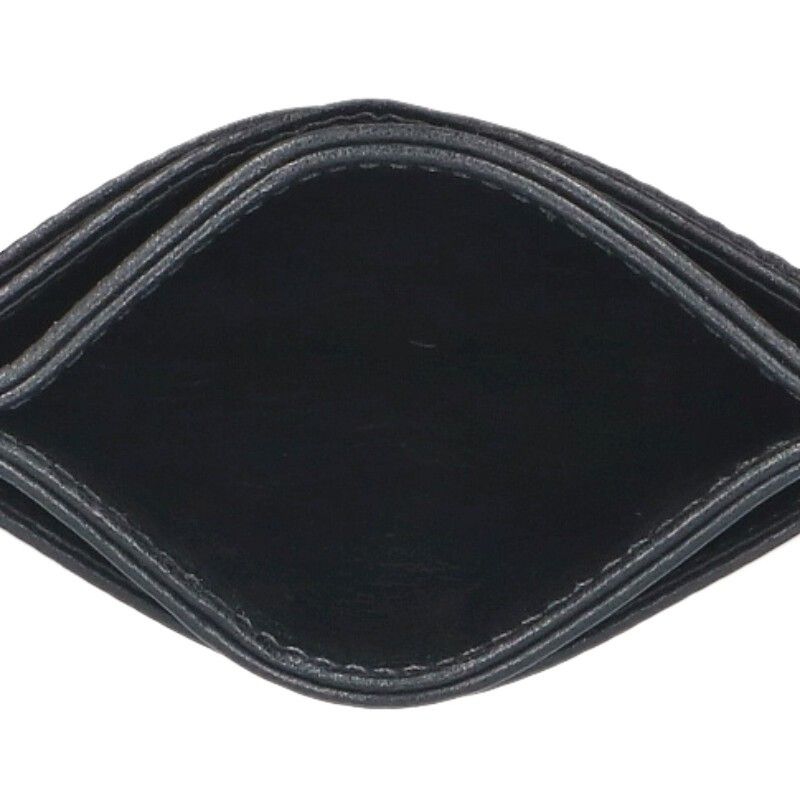 クロムハーツ DOUBLE SIDE/ダブルサイド ダガー装飾レザーカードケース  