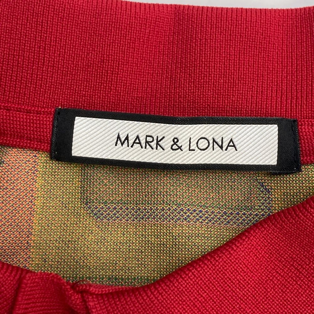 サイズ：46 MARK&LONA マークアンドロナ ニット 半袖ポロシャツ