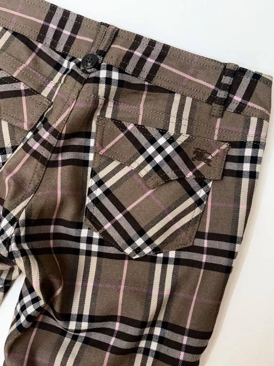 Burberry BURBERRY バーバリー ノヴァチェック 茶色 パンツ