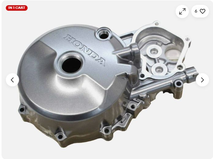 HONDA 純正 左クランクケースカバー 06-16 XR650L XR 650 L OEM