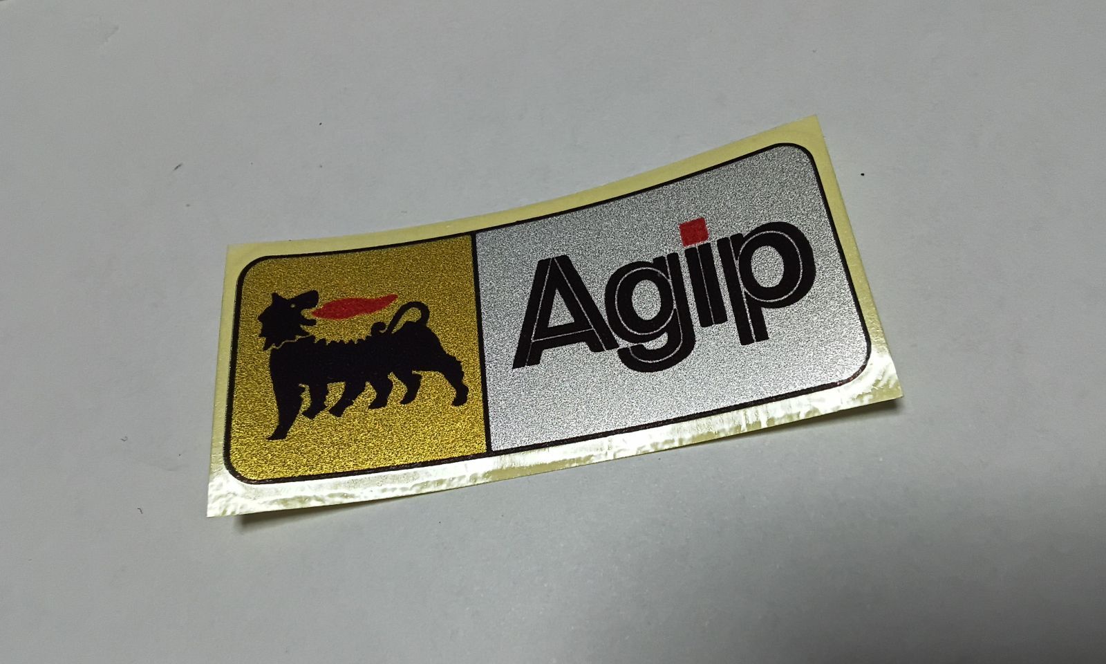 Agip (アジップ オイル)　 ステッカー