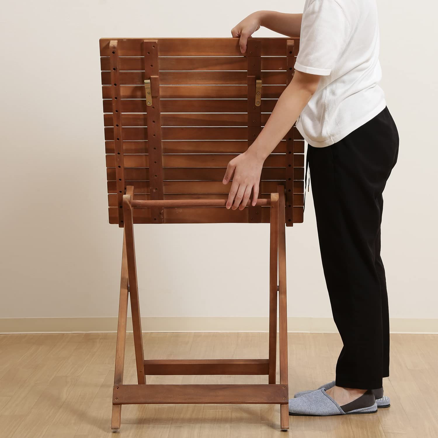 数量限定】3点セット チェア2脚 テーブル1台 屋外 ブラウン 79444 幅60