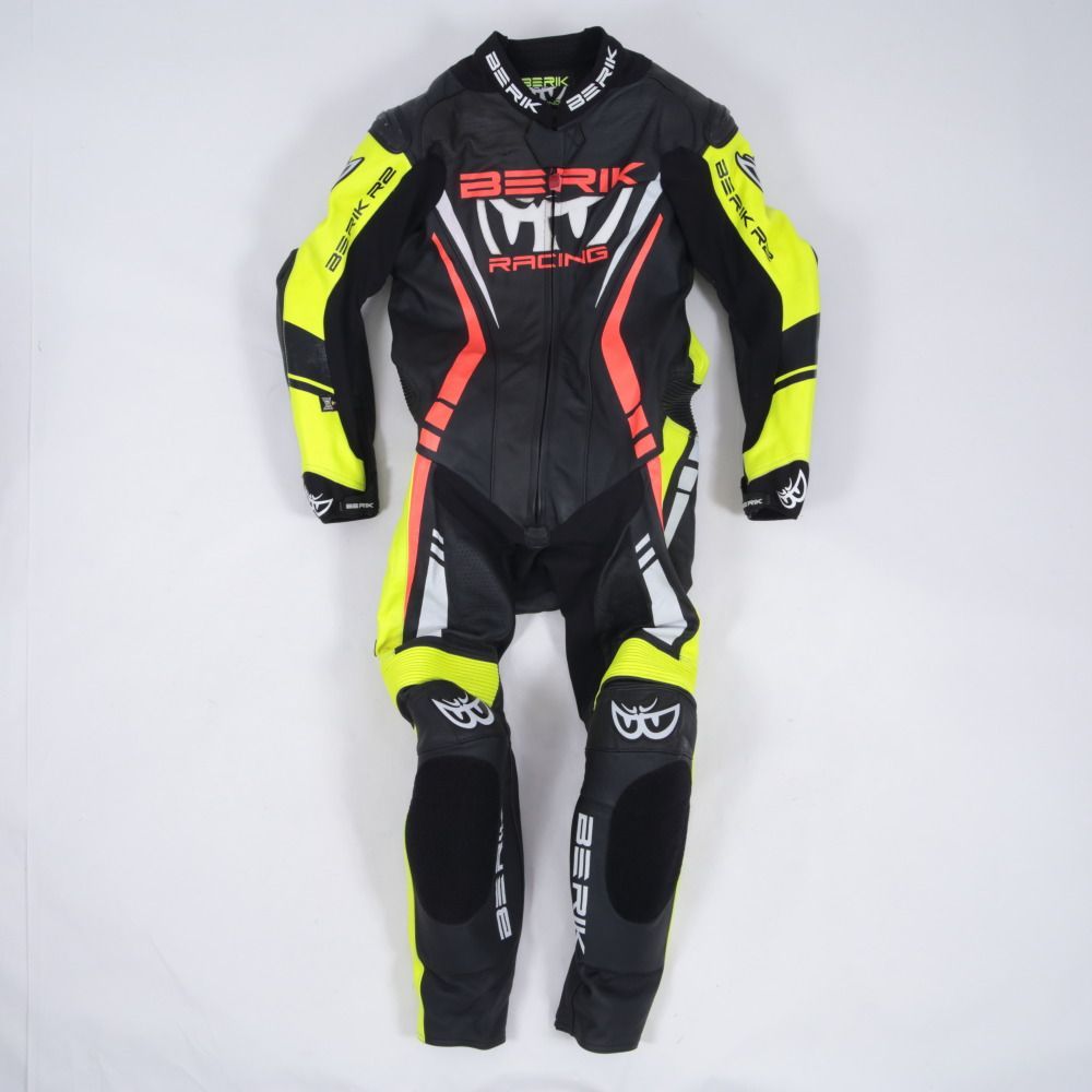 ◇50◇MFJ公認 レザーレーシングスーツ 革ツナギ ベリック 正規品 J441