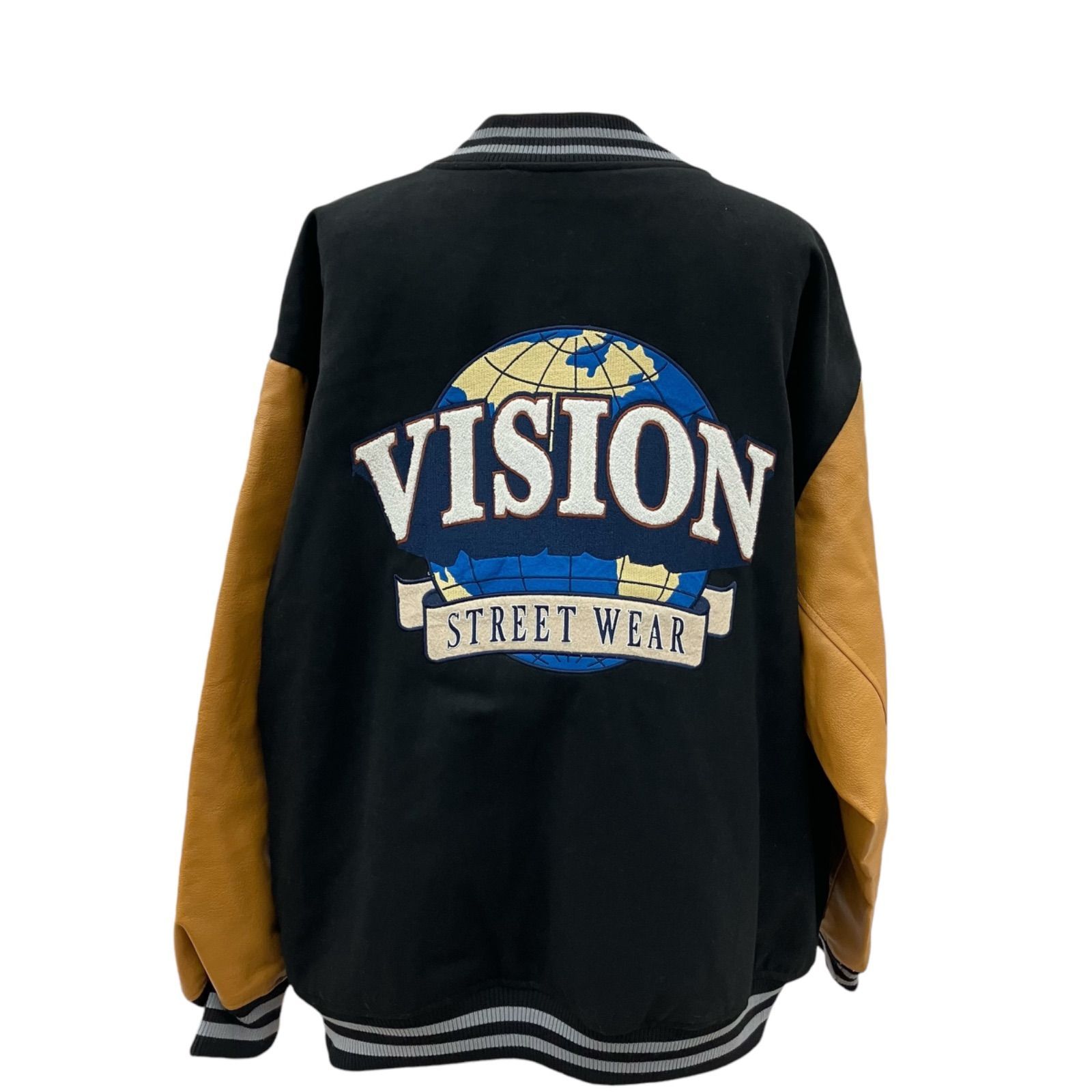 186000 現状品 VISION ビジョン スタジャン XL ブラック