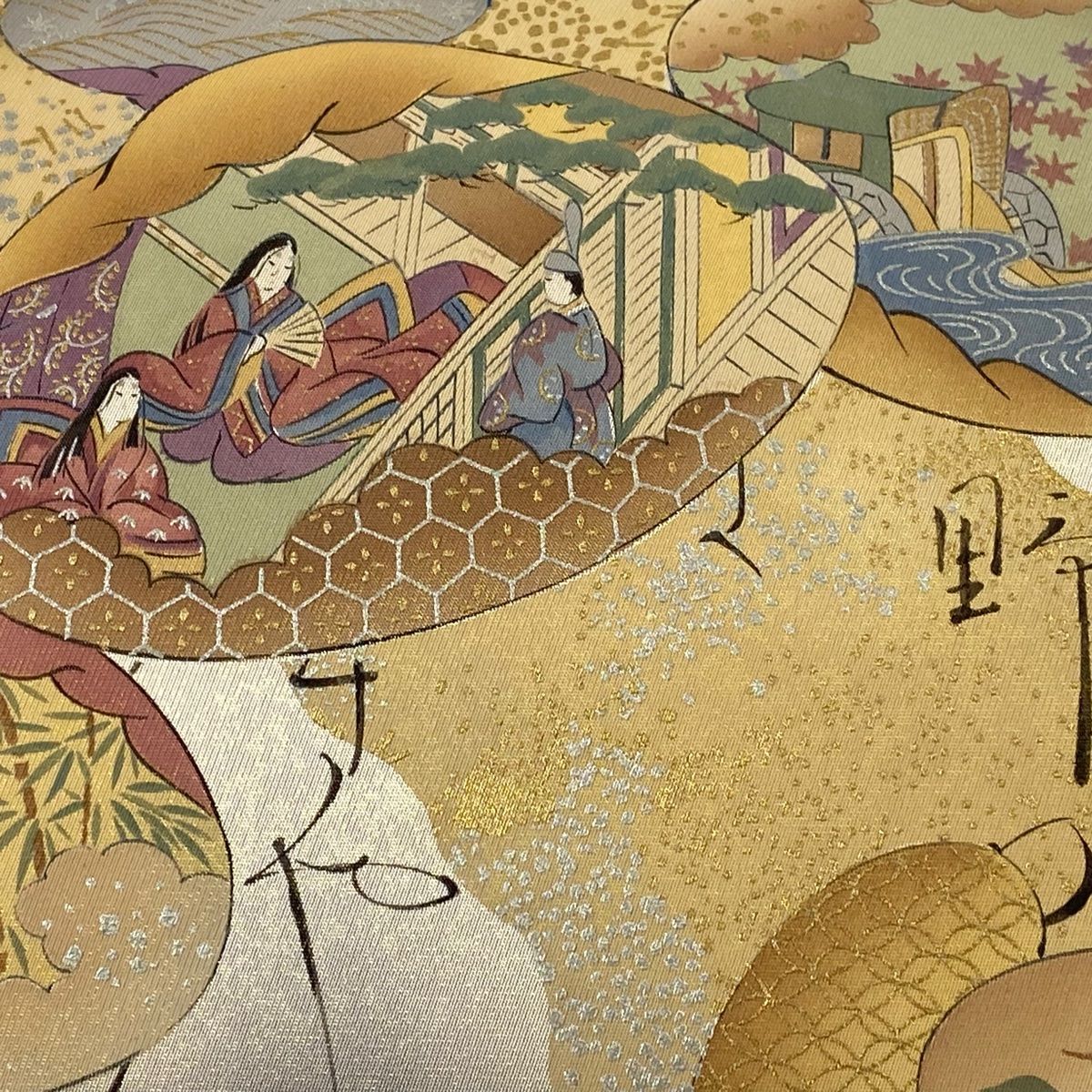 お太鼓柄 正絹