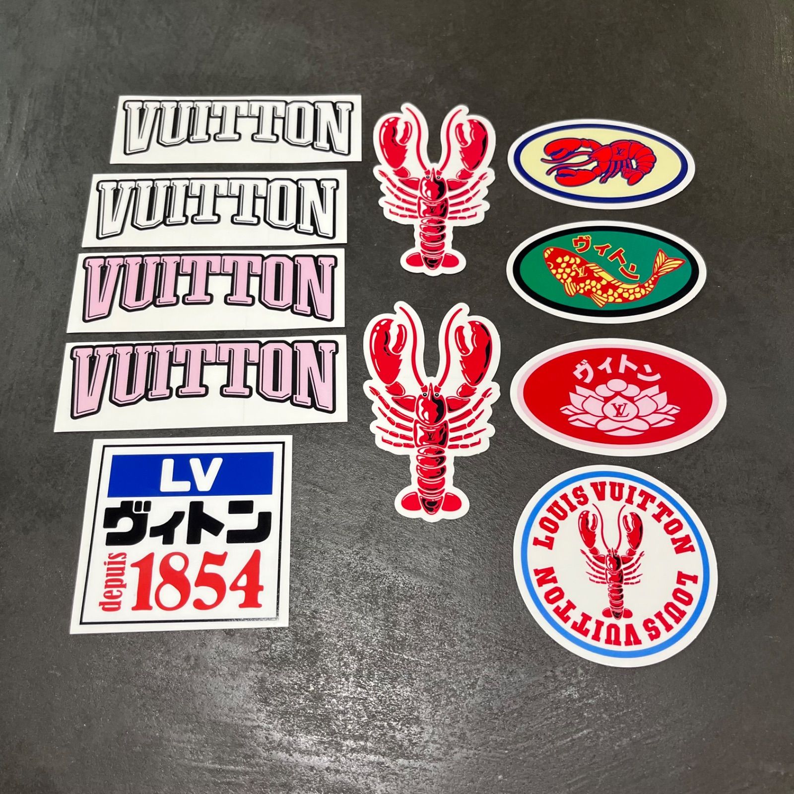 未使用品 LOUIS VUITTON × NIGO ステッカーセット シール ルイ