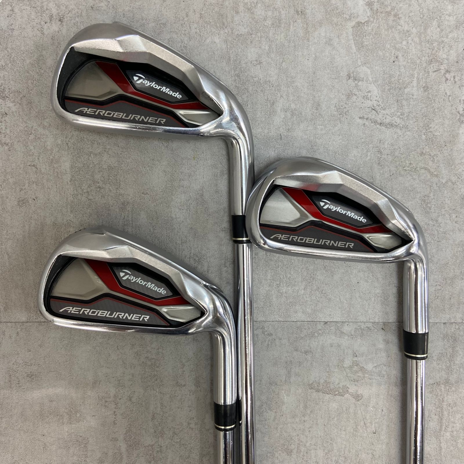 テーラーメイド エアロバーナー メンズゴルフ アイアンセット 6本 S 右利き用