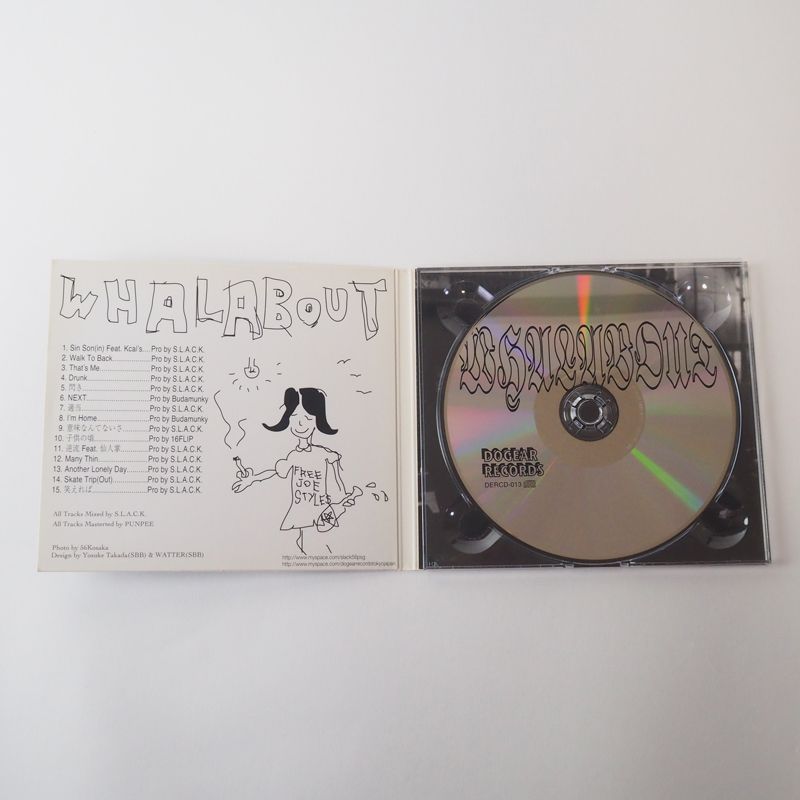 S.L.A.C.K. WHALABOUT CD スラック ワラバ 芽瑠璃堂 ＞ S.L.A.C.K. 『Whalabout？』DERCD013