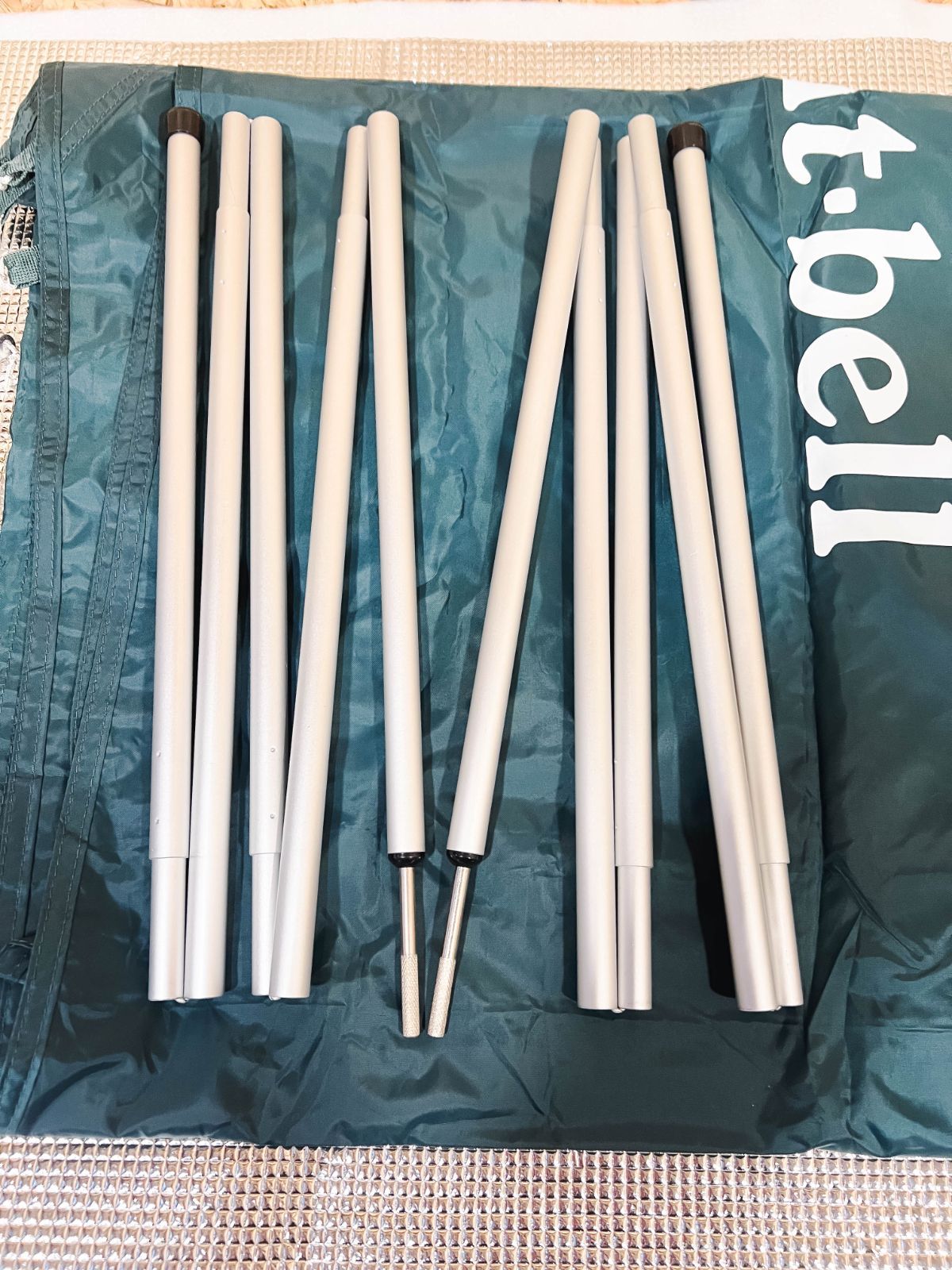 mont-bell ミニタープHX アルミミニタープポール165付き