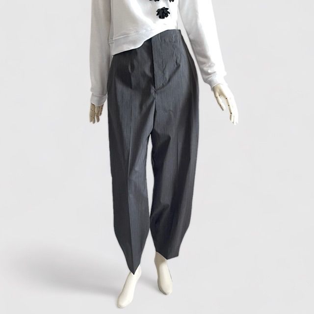 エンフォルド WIDE STRAIGHT COCOON TROUSERS - パンツ