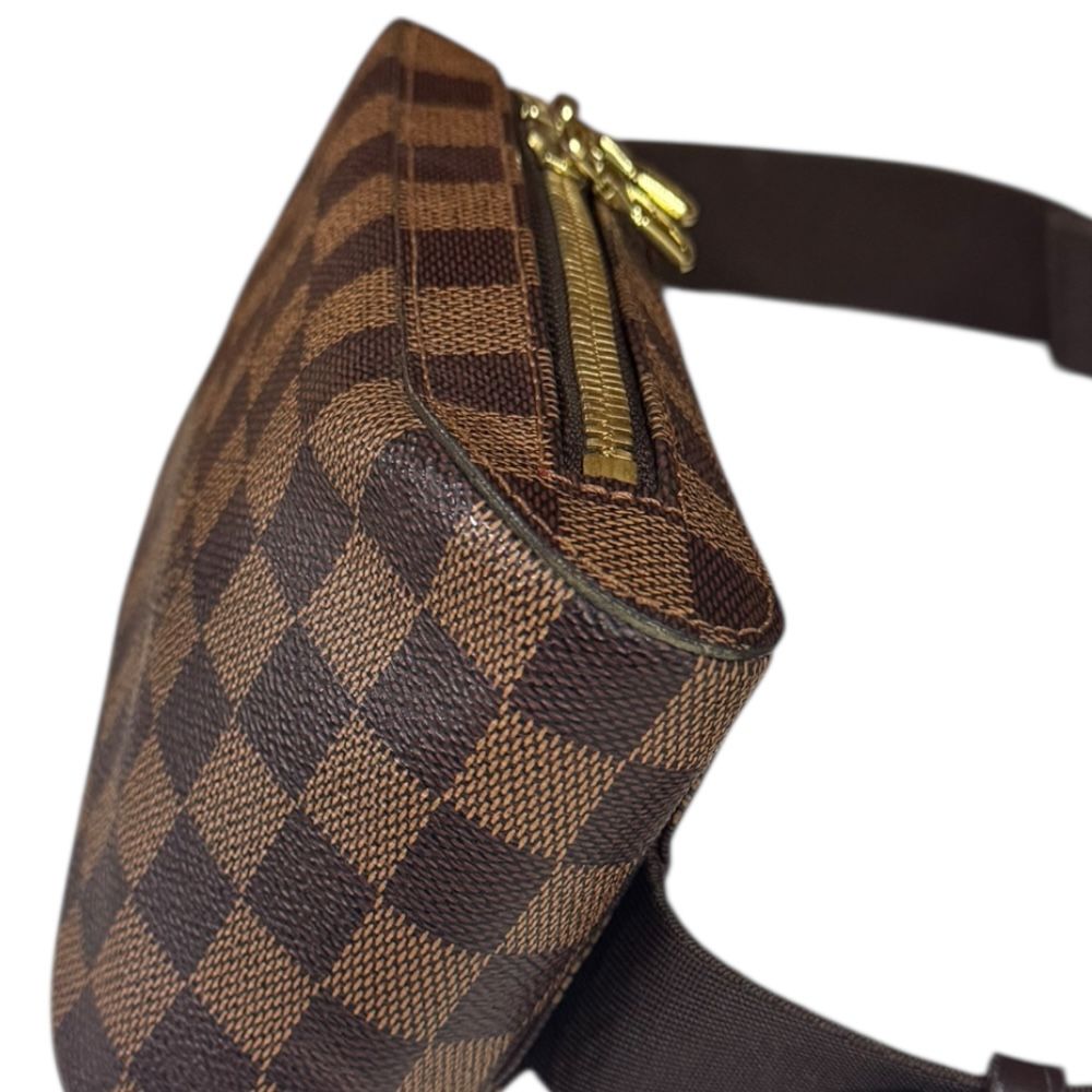 ルイヴィトン ジェロニモス ダミエ ボディバッグ ダミエキャンバス N51994 ブラウン メンズ LOUIS VUITTON 中古 ルイヴィトン ルイ ヴィトン