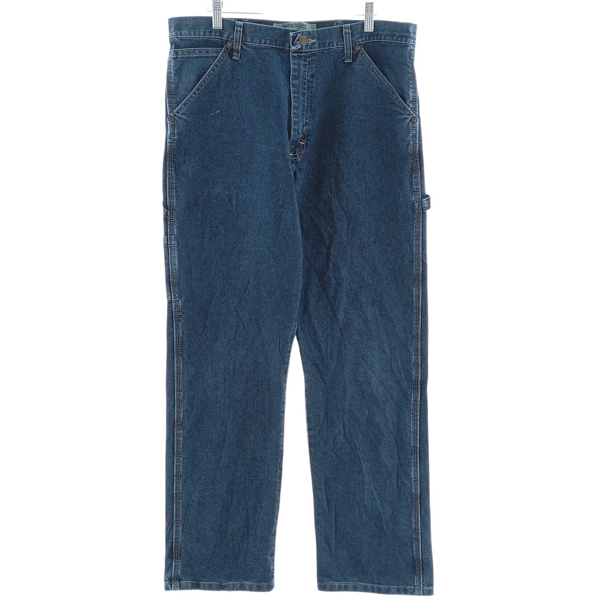 古着 00年代 ラングラー Wrangler authentics デニムペインターパンツ メンズw36相当|eaa417554