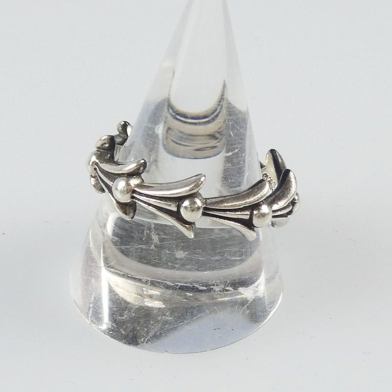 Chrome Hearts 925 シルバー クロステール リング - SRM