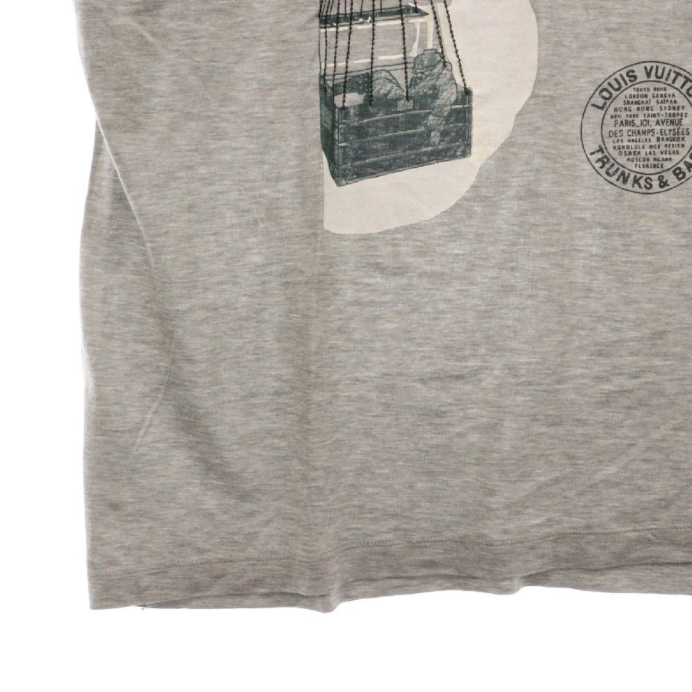 LOUIS VUITTON (ルイヴィトン) 14AW 気球 刺繍 半袖 Tシャツ グレー