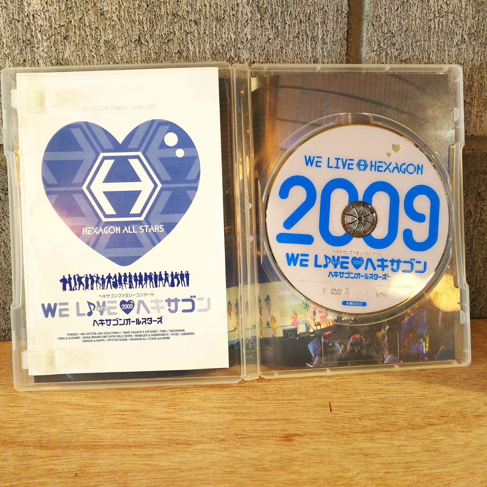 ☆【DVD】ヘキサゴンファミリーコンサート WEL♪VE❤2009ヘキサゴン