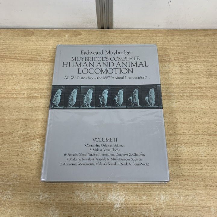 ▲01)【同梱不可】人間・動物運動大全 第2巻/Human and.../Eadweard Muybridge/Dover/洋書/エドワードマイブリッジ写真集/A △01)【同梱不可】人間・動物運動大全 第2巻/Human and