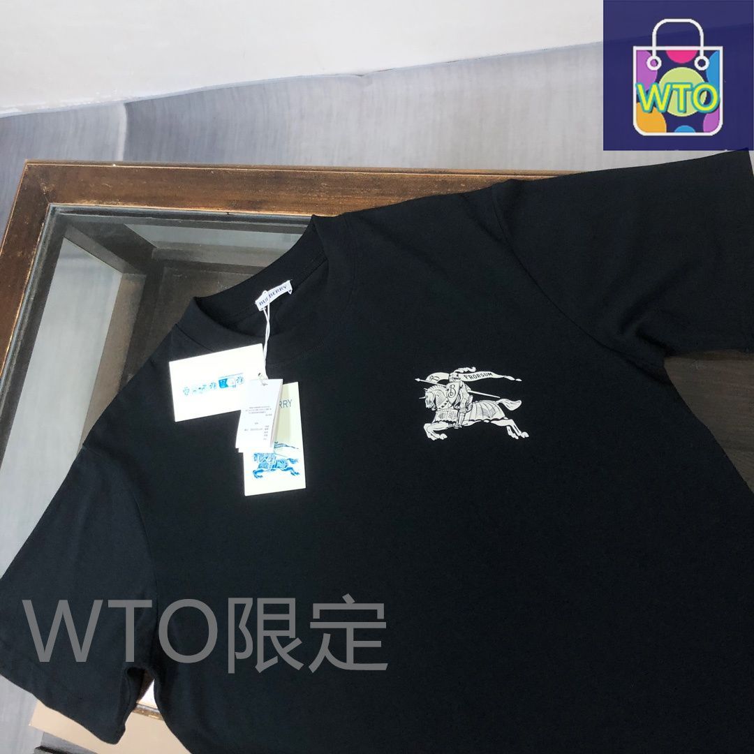 BURBERRY ロゴプリント Tシャツ 6Y APBB8026016b.jpg