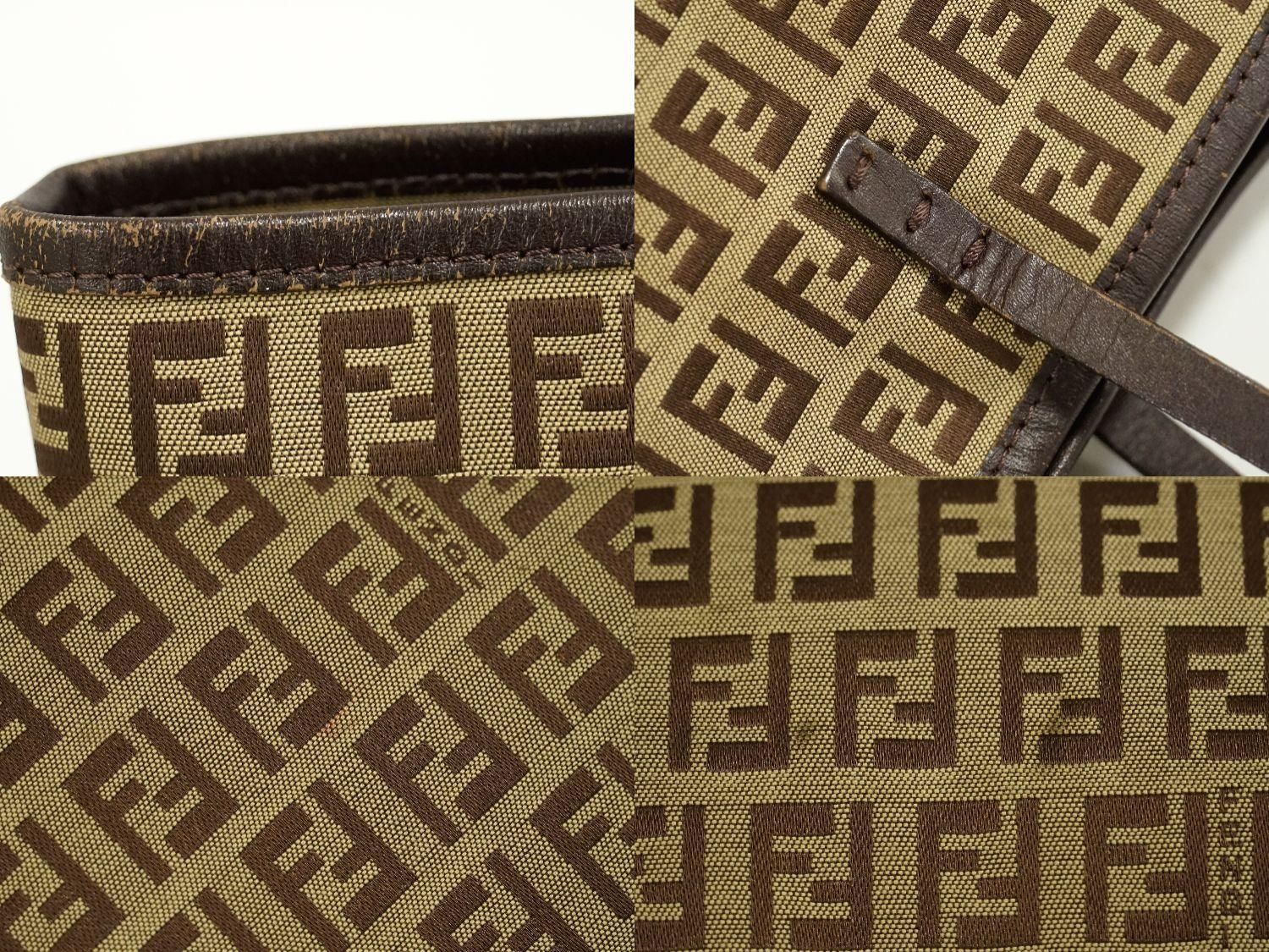 本物 フェンディ FENDI ズッキーノ トートバッグ ハンドバッグ