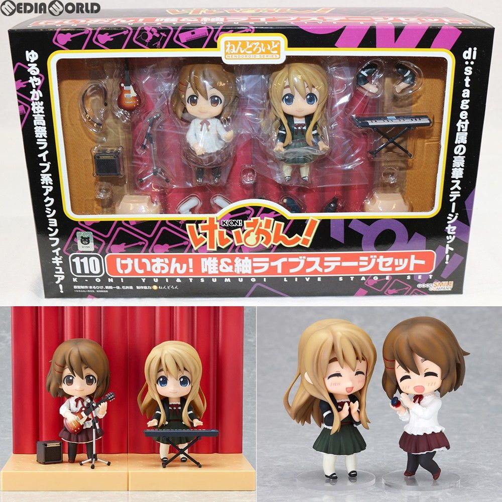 ねんどろいど けいおん！ 唯＆紬 澪&律 ライブステージセット 2個セット