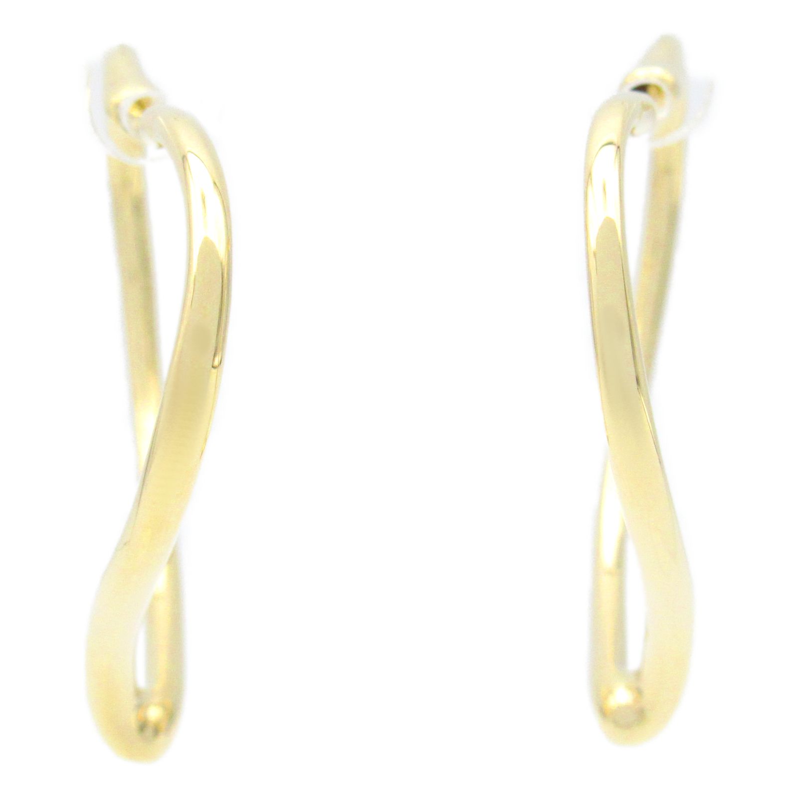 ティファニー TIFFANY＆CO ピアス オープンハート フープピアス 