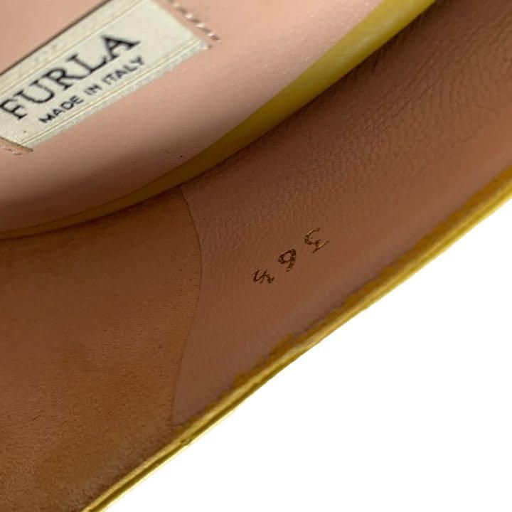 FURLA フルラ Y784 パンプス ローヒール ポインテッドトゥ