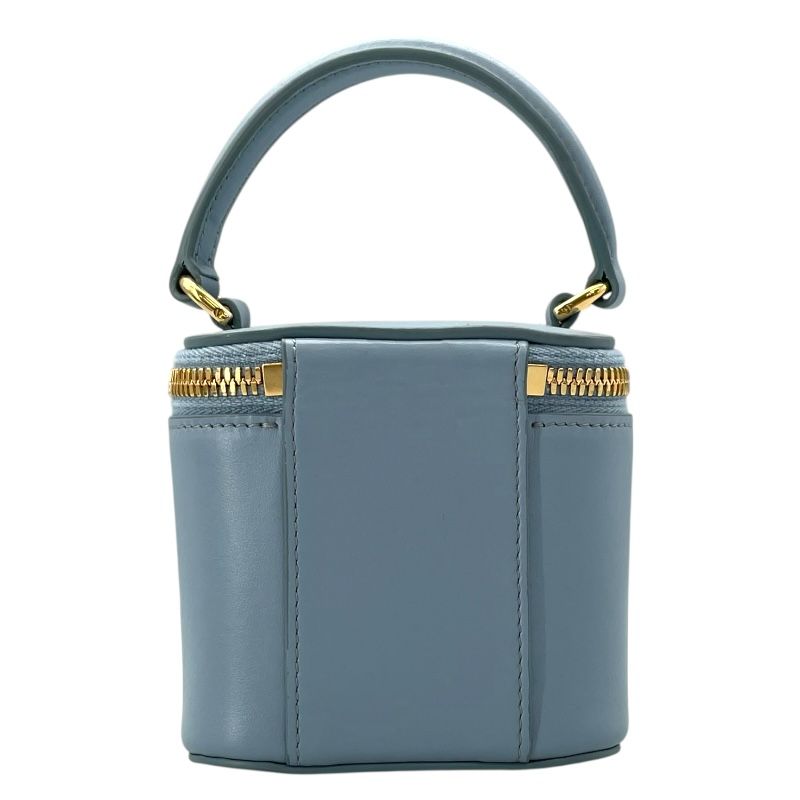 CELINE☆ミニバニティ MINI VANITY CASE IN Triomphe Canvas and Calfskin - TAN | CELINE