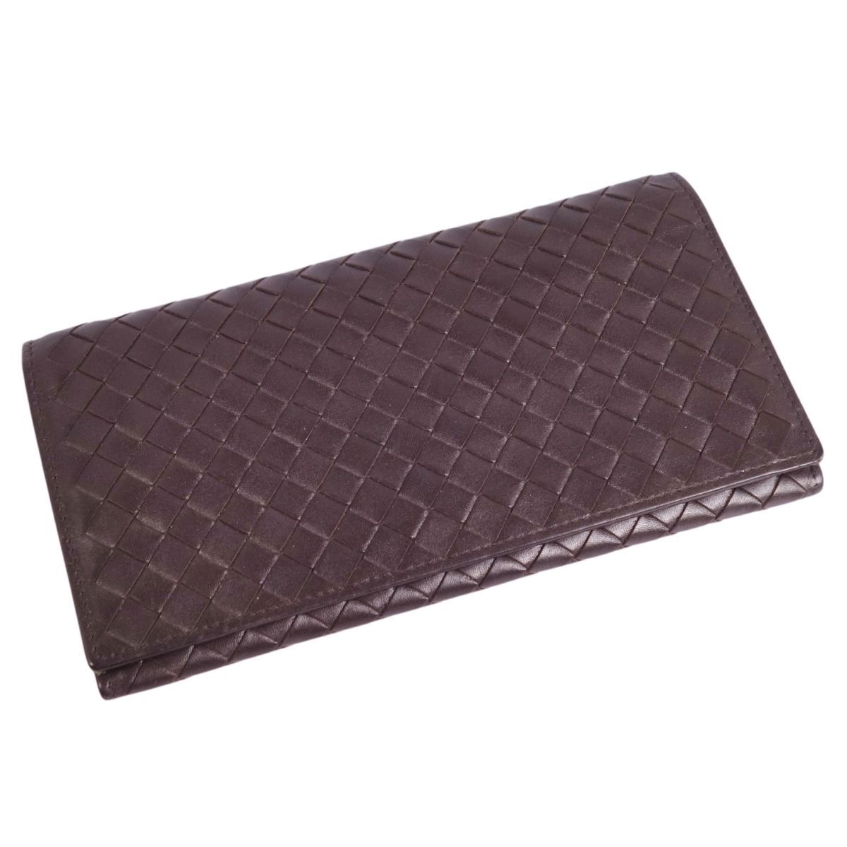 美品 ボッテガヴェネタ BOTTEGA VENETA 財布 長財布 ロングウォレ 