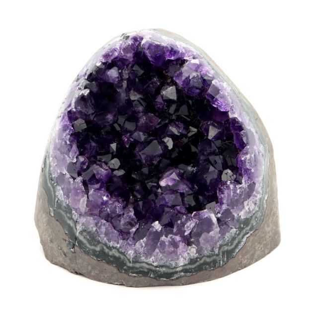 アメジスト クラスター 原石 側面磨き 底切り 1点物 507g ウルグアイ産 Amethyst 送料無料 母の日 贈り物 ギフト プレゼント