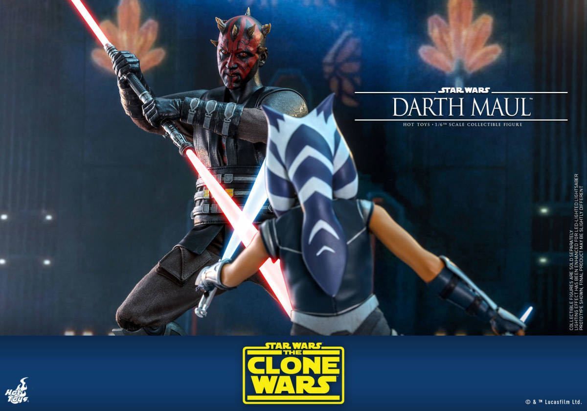 ホットトイズ 1/6 スター・ウォーズ：クローン・ウォーズ ダース・モール 未開封新品 TMS024 Star Wars Darth Maul  Hottoys マンダロリアン - メルカリ